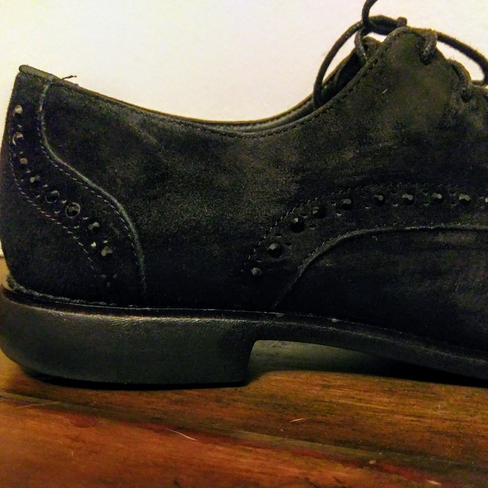 Limited Edition Suade Jeweled Cole Haan Oxfords